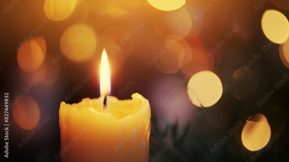 Light of a lit candle The blur effect turns a candle flame into a soft, warm glow. Light of a lit candle The blur effect turns a candle flame into a soft, warm glow.