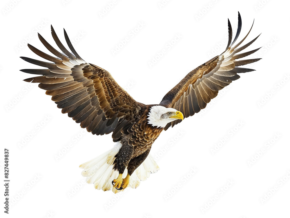Obraz premium bald eagle in flight