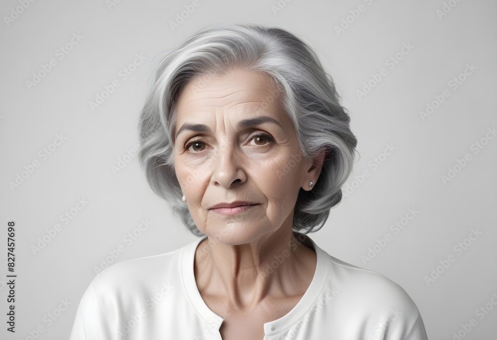 Elegant Portrait of a Mature Lady Elegant Portrait of a Mature Lady