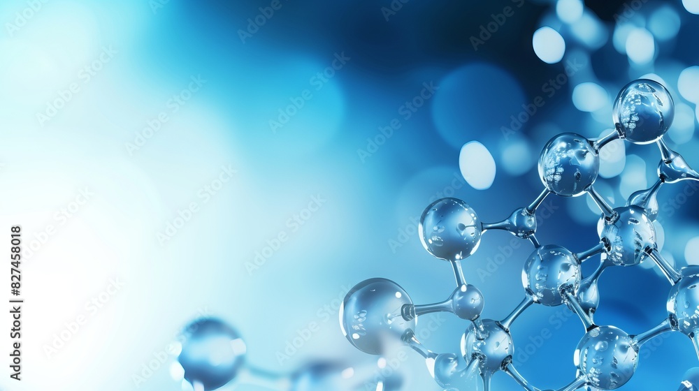 H2 Hydrogen Molecule Fuel Cell Element on abstract background H2 Hydrogen Molecule Fuel Cell Element on abstract background