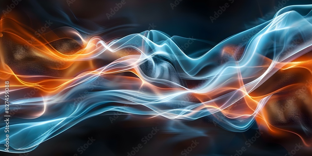 Futuristic and visually engaging dynamic wave on abstract background. Concept Futuristic Art, Dynamic Waves, Abstract Background, Visual Engagement, Contemporary Design Futuristic and visually engaging dynamic wave on abstract background. Concept Futuristic Art, Dynamic Waves, Abstract Background, Visual Engagement, Contemporary Design