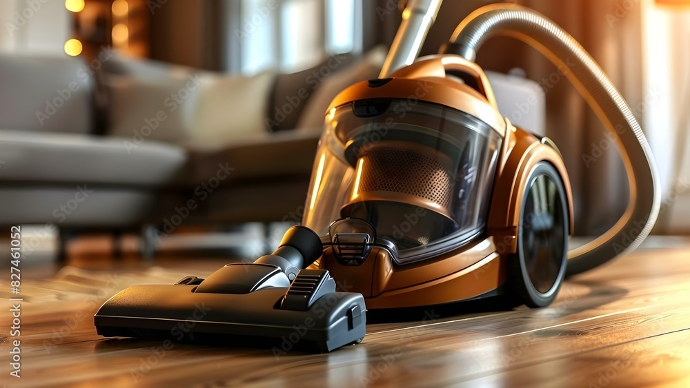 HEPA filterequipped vacuum cleaner effectively captures dust mites