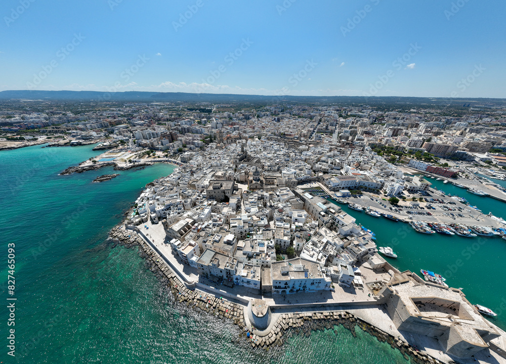 Fototapeta premium Aerial View - Monopoli, Italy
