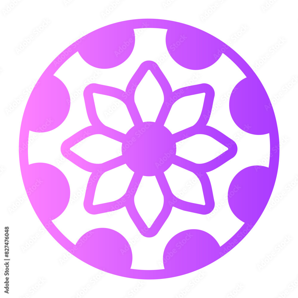 rangoli gradient icon rangoli gradient icon