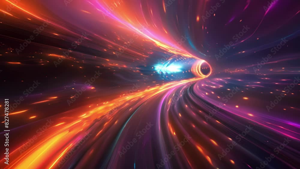 As they approached a sharp turn in the track the W bosons ability to interact with matter propelled it forward leaving the Z boson struggling to catch up. As they approached a sharp turn in the track the W bosons ability to interact with matter propelled it forward leaving the Z boson struggling to catch up.