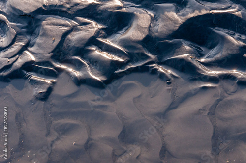 Kuyalnik Liman, water flows out of mud baths and flows into Kuyalnik Liman photo