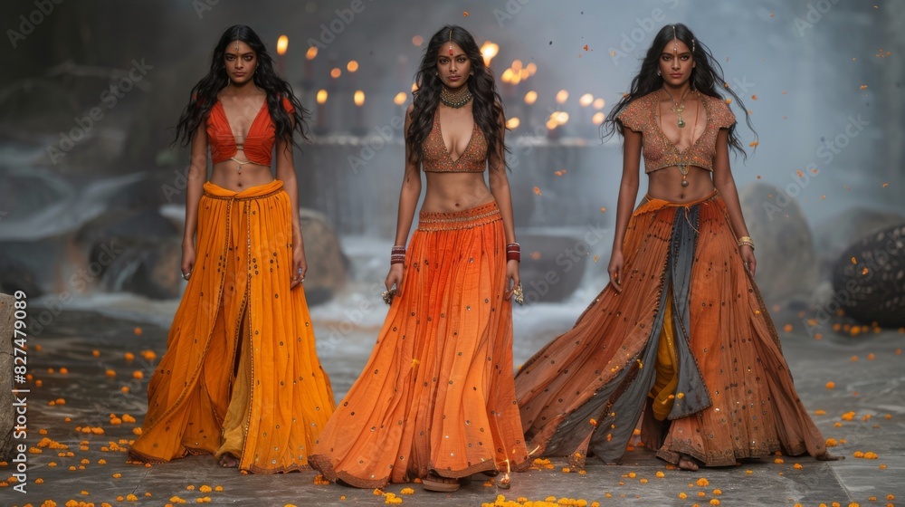 Fototapeta premium Ganges Aarti Festival in India