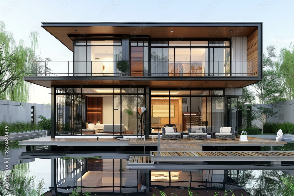 Fototapeta premium Modern House