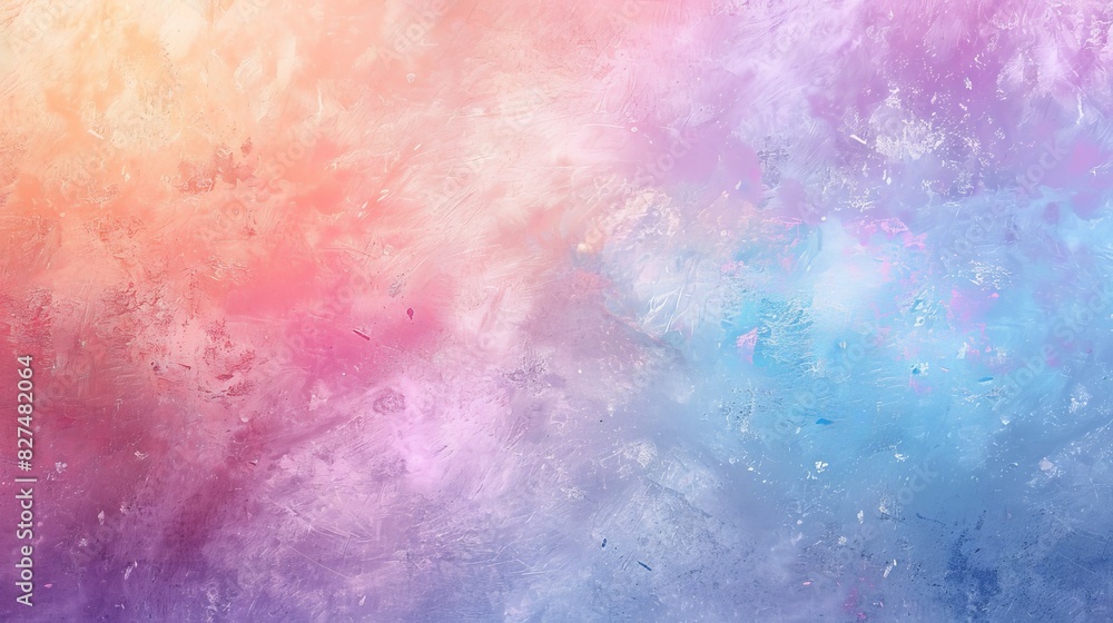 Glowing pastel colors merging into a rough, bright texture Glowing pastel colors merging into a rough, bright texture