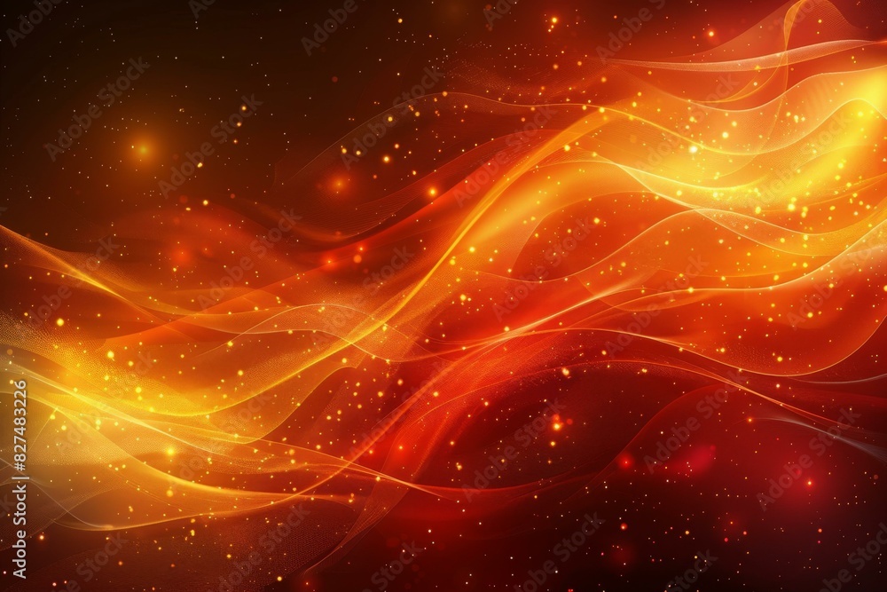 Fototapeta premium Fiery Art