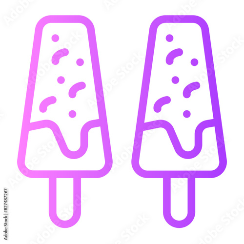 malai kulfi gradient icon