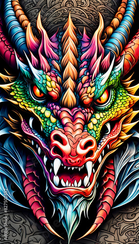 Wallpaper Mural dragon Torontodigital.ca