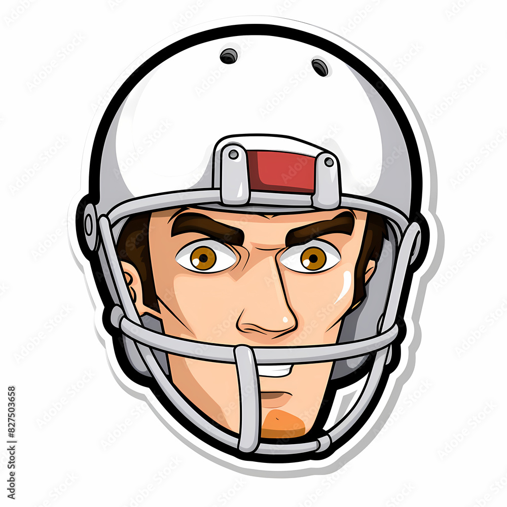 American Football Player with Ball in field,Cartoon quarterback picture,vector illustration cartoon. American Football Player with Ball in field,Cartoon quarterback picture,vector illustration cartoon.