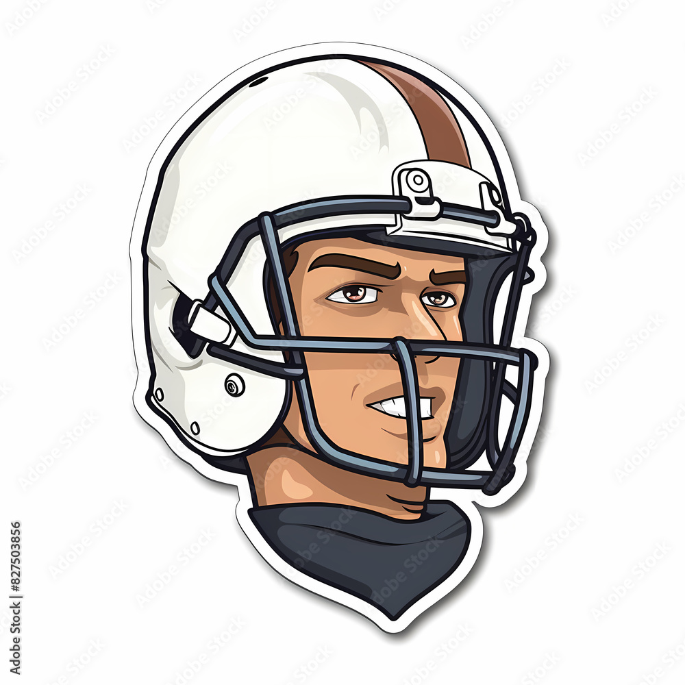 American Football Player with Ball in field,Cartoon quarterback picture,vector illustration cartoon. American Football Player with Ball in field,Cartoon quarterback picture,vector illustration cartoon.