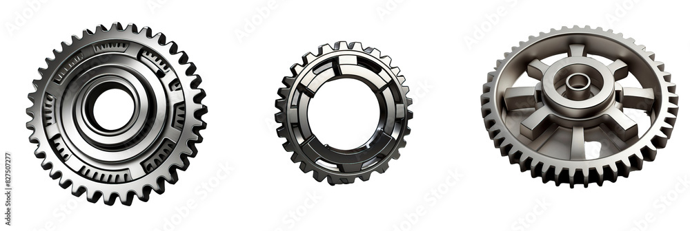 gear isolated on transparent background gear isolated on transparent background