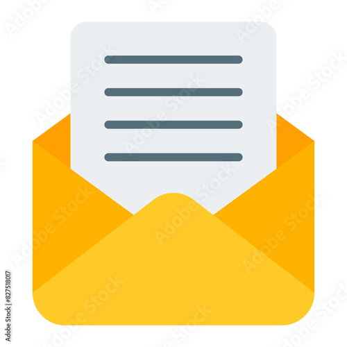 Email Phone flat icon