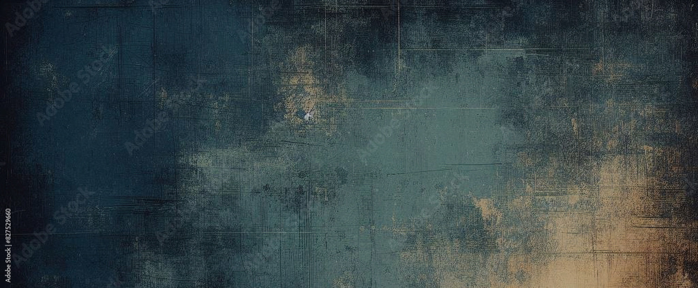 Fototapeta premium vintage distressed old photo light leaks film grain dust and scratches texture overlay with vignette border dirty grunge analog 8k widescreen retro effect background with copy space