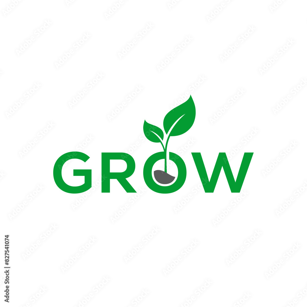 Seedling Logo design. Growth concept. Environment friendly symbol. Seedling Logo design. Growth concept. Environment friendly symbol.