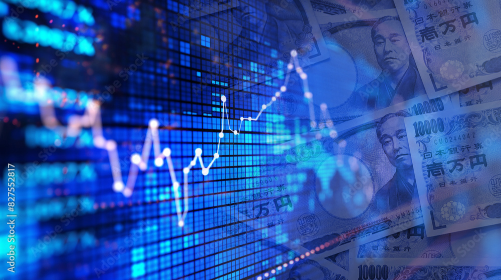 日本の経済や金融のイメージ