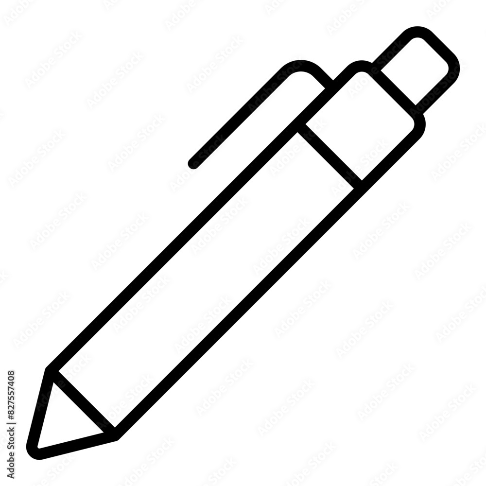 Pen line icon Pen line icon