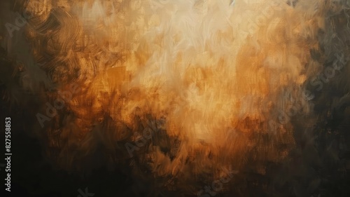 煙の油絵アブストラクト_1