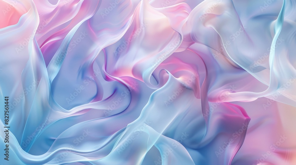 Abstract, fluid shapes in calming pastel colors, gently shifting forms creating a serene and soothing background, high detail, ethereal --ar 16:9 --style raw Abstract, fluid shapes in calming pastel colors, gently shifting forms creating a serene and soothing background, high detail, ethereal --ar 16:9 --style raw