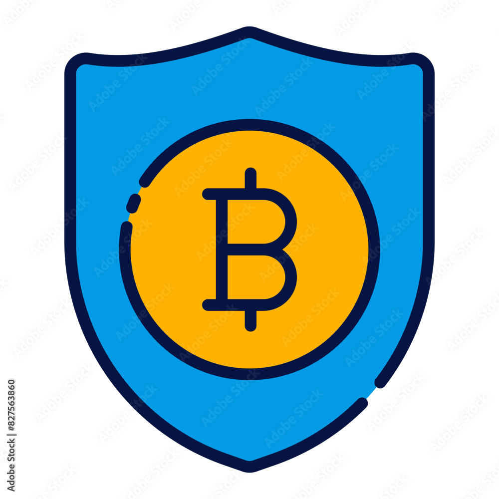 Safe filled line icon Safe filled line icon