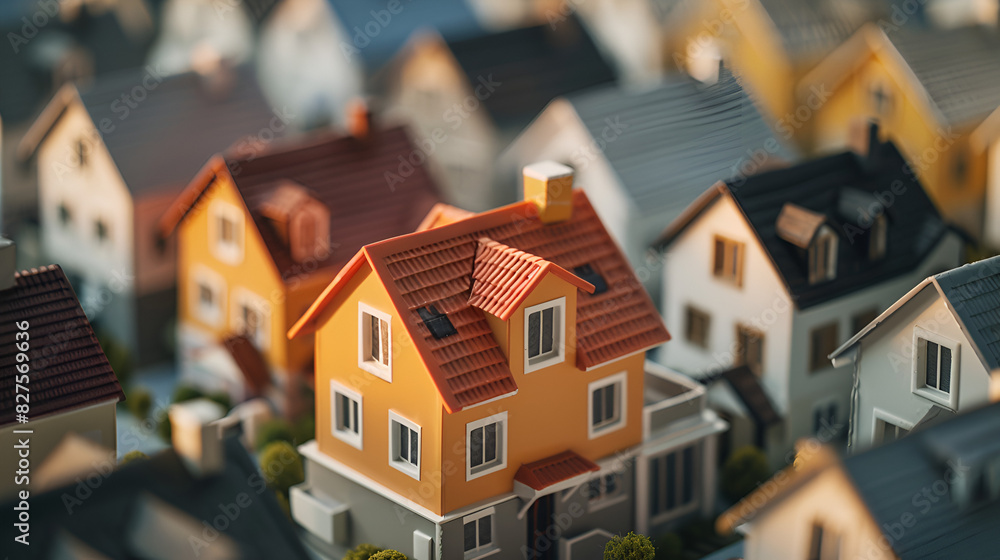 The booming real estate market depicts an upward, generative AI