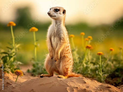 Summer finds a prairie dog in its element within an Austrian zoo photo