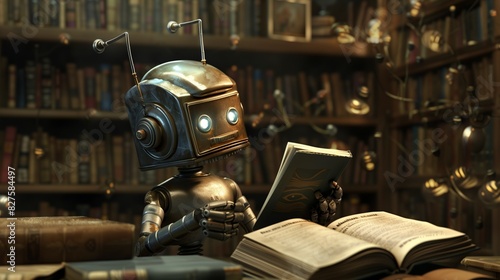 humanoid learning by reading