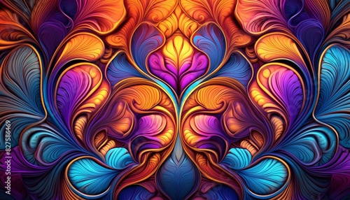 Abstract pattern design 