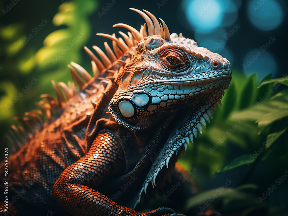 Fototapeta premium Admire the elegance of these creatures captured in a stunning stock photo