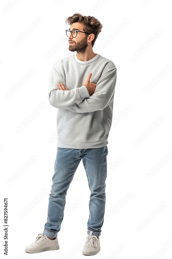 young-man-standing-with-folded-arms-transparent-image young-man-standing-with-folded-arms-transparent-image