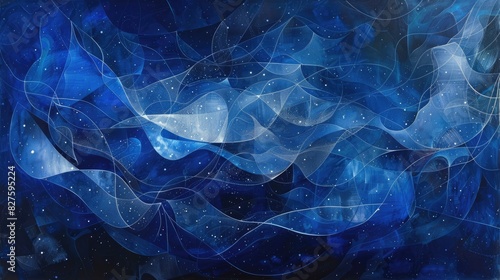 blue color abstract background