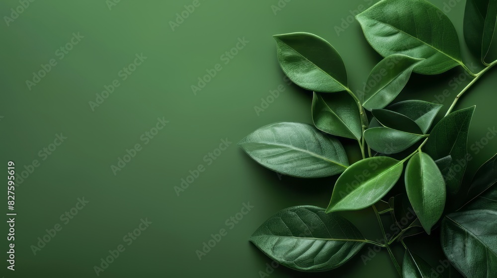 Obraz premium Green product background