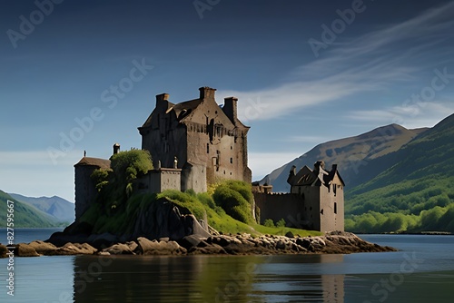 castle on the lake photo