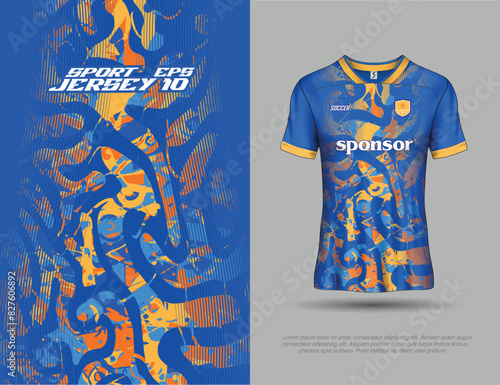 Soccer jerseys abstract  texture background for racing jersey, downhill, cycling, football, gaming