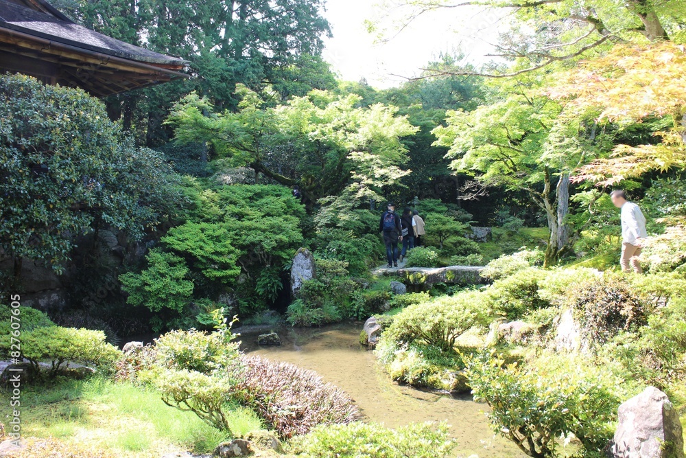 Middle Villa in Shugakuin Imperial Villa, Kyoto, Japan Middle Villa in Shugakuin Imperial Villa, Kyoto, Japan