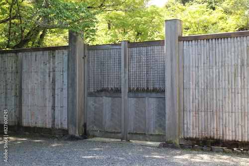 Wallpaper Mural Omote-mon Gate in Shugakuin Imperial Villa, Kyoto, Japan Torontodigital.ca