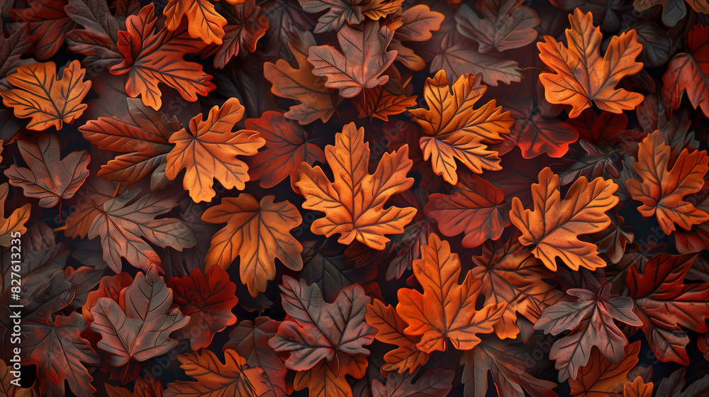Autumn leaves background. Autumn leaves background.