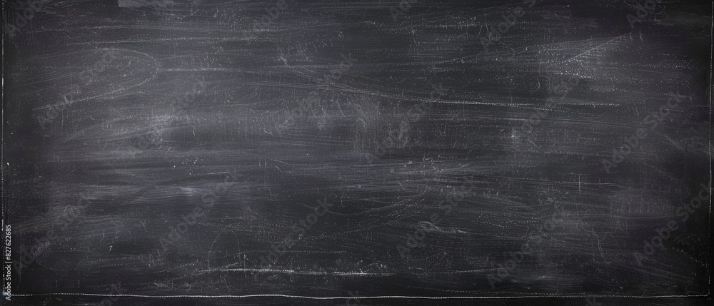 Empty black chalkboard background with smudges and scratches, perfect for educational, school, or business presentations. Empty black chalkboard background with smudges and scratches, perfect for educational, school, or business presentations.