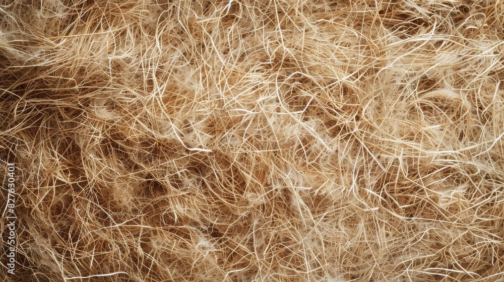 Detailed shot of haystack with keywords brown, grass, pattern Detailed shot of haystack with keywords brown, grass, pattern
