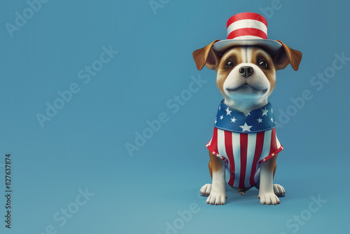 Cute Cartoon 4th of July Do...