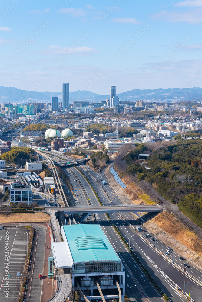 Fototapeta premium 吹田市の風景