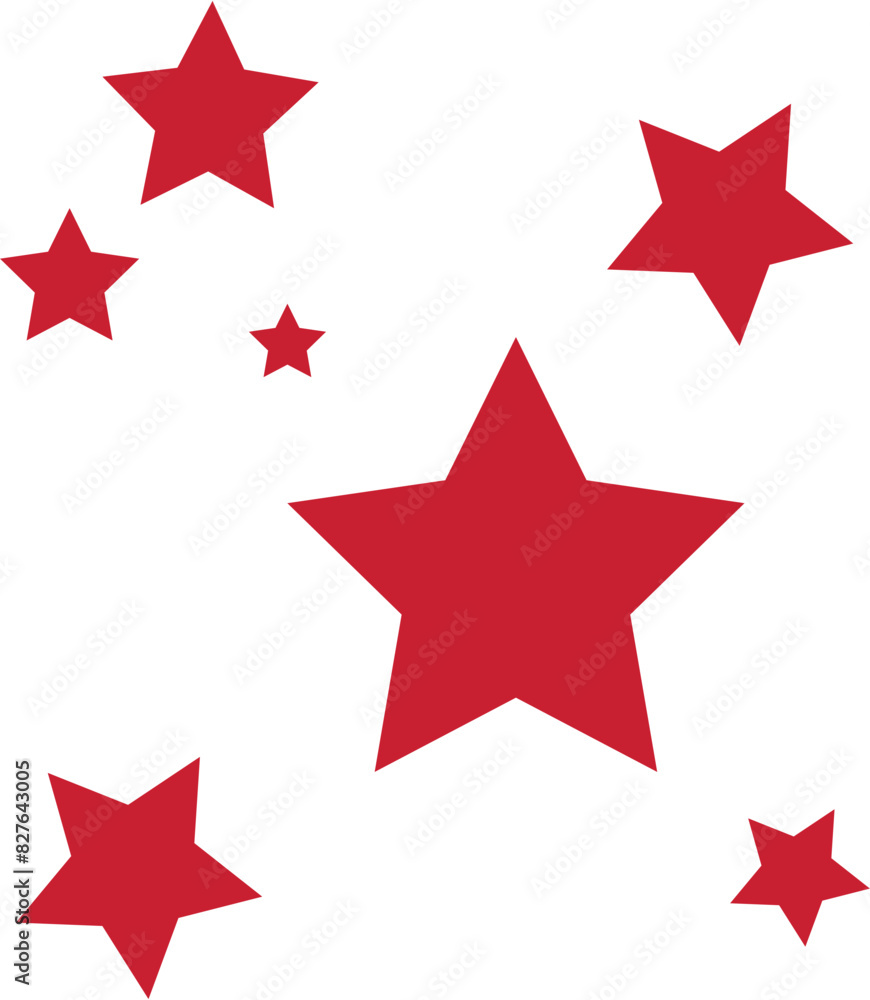 Fototapeta premium set of stars
