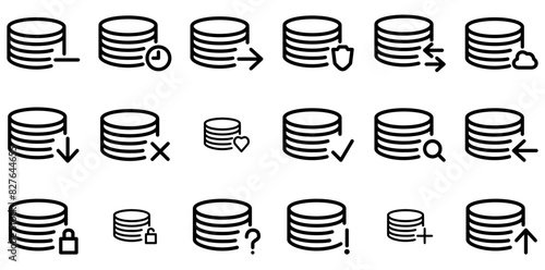 A Collection Of Coin _ Medium Icons Web Header Banner Design Containing Money,Balance,Coins,Stack,Cash Business Infographic Elements Logo Vector Illustration