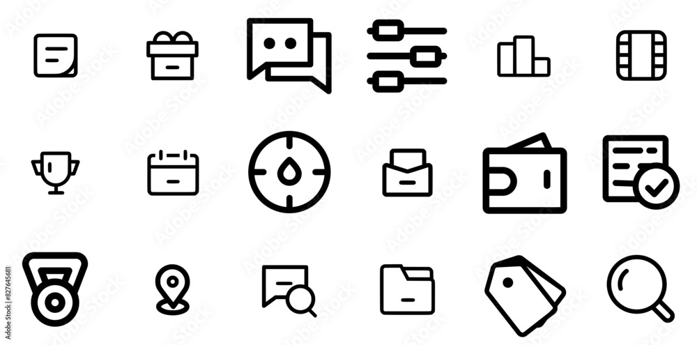 Mega Set Of Vector Business Icons Icons Web Header Banner Design Containing Chat,File,Video,Document,Search Vector Icons Illustration Collection Mega Set Of Vector Business Icons Icons Web Header Banner Design Containing Chat,File,Video,Document,Search Vector Icons Illustration Collection