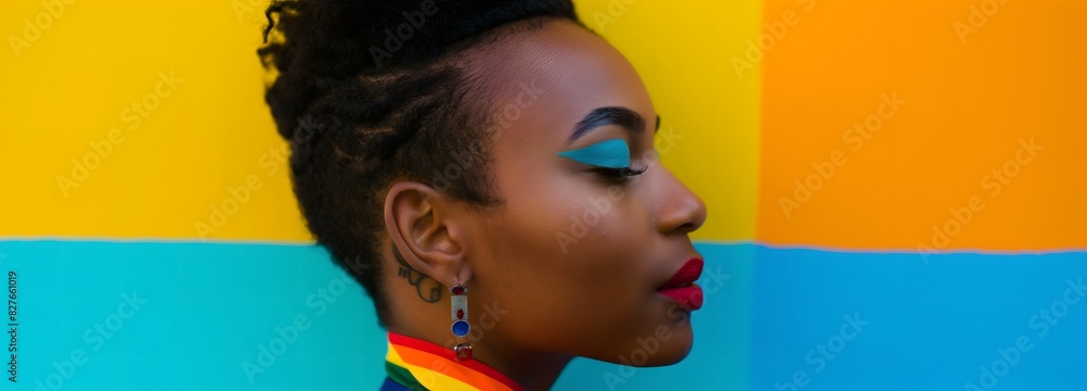 5. **Transcending Barriers**: Photograph an LGBTQ+ individual breaking ...