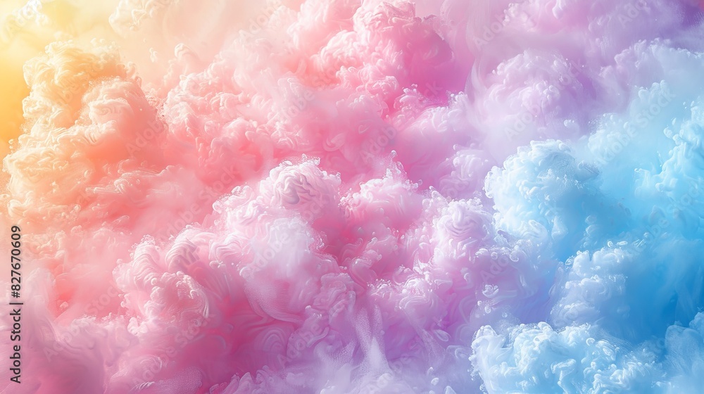 An abstract background resembling fluffy cotton candy An abstract background resembling fluffy cotton candy
