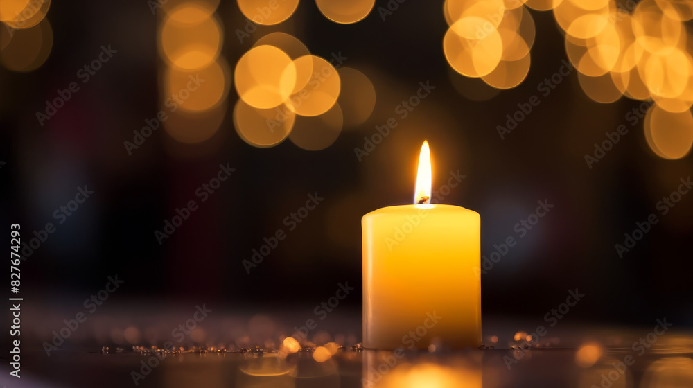Light candles to celebrate Christmas. Light candles to celebrate Christmas.